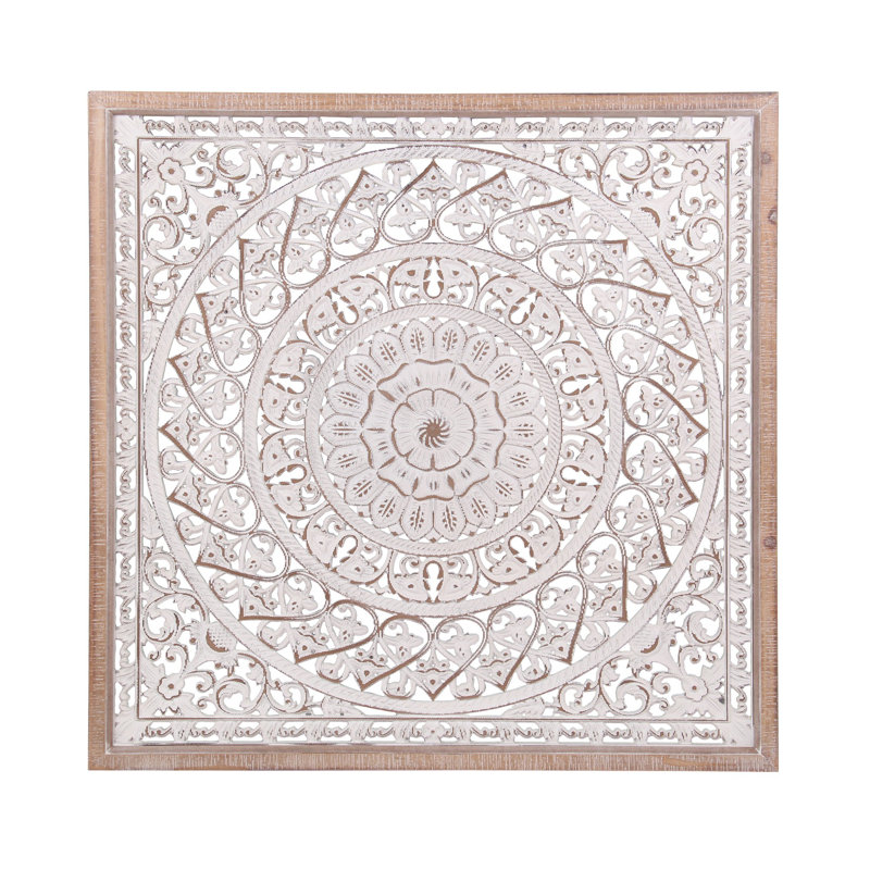 Bungalow Rose Carved Wood Wall Decor & Reviews Wayfair